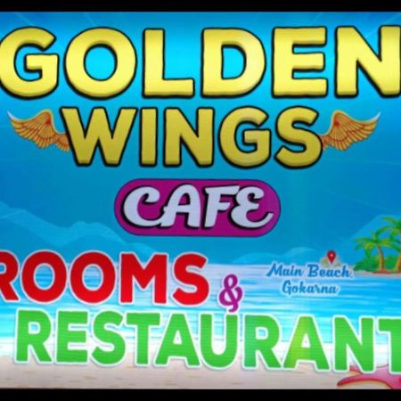 Golden Wings Cafe Hotell Gokarna  Exteriör bild
